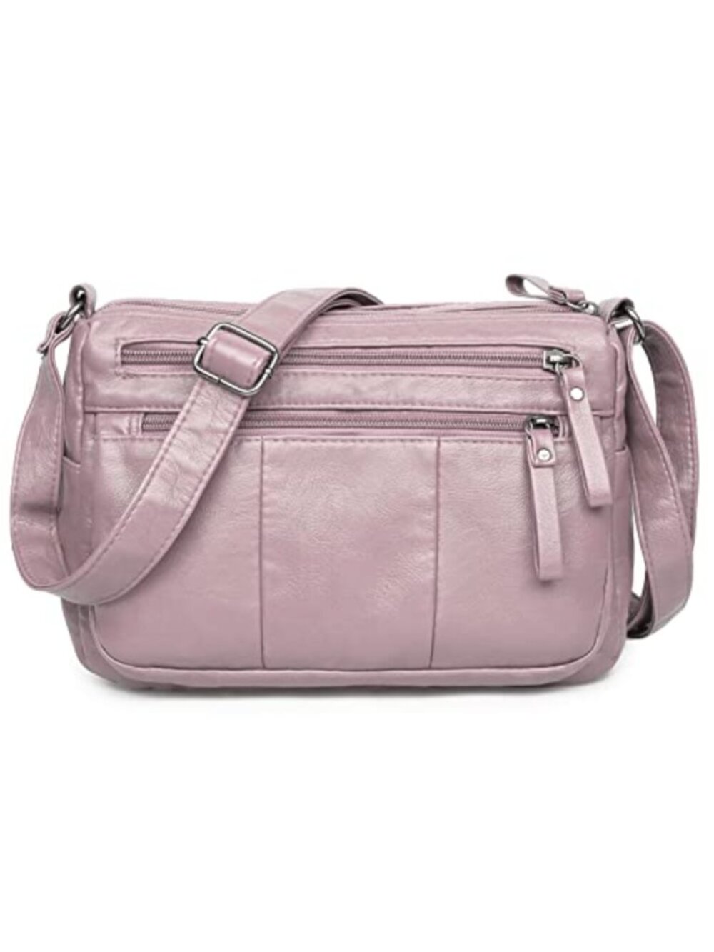 Soft PU Leather Crossbody Shoulder Bag Women Purse Handbag Travel